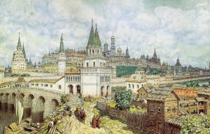 Фото 15. Московский Кремль в конце XVII в. Худ. А.М. Васнецов