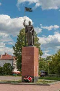 Фото 10. Памятник Александру Невскому в Городце